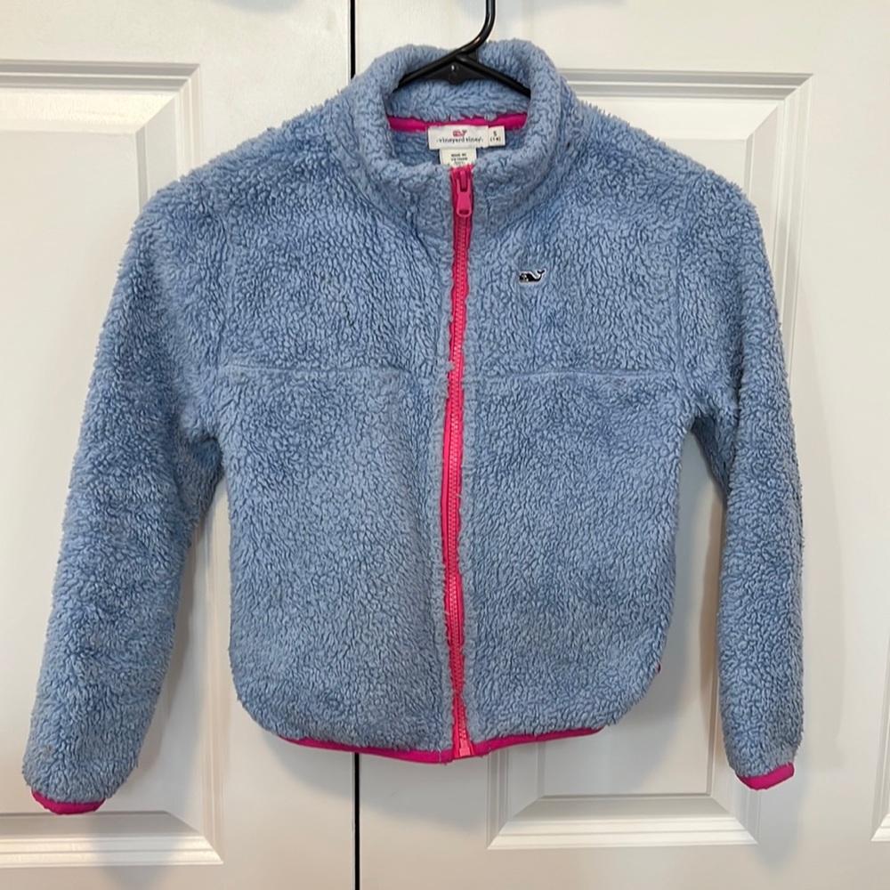 Vineyard vines fleece zip up